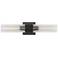 Visual Comfort Studio Sarita Medium Sconce T10 21.12" Black