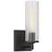 Visual Comfort Studio Sarita Small Sconce T10 5" Black