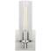 Visual Comfort Studio Sarita Small Sconce T10 5" Brushed Nickel
