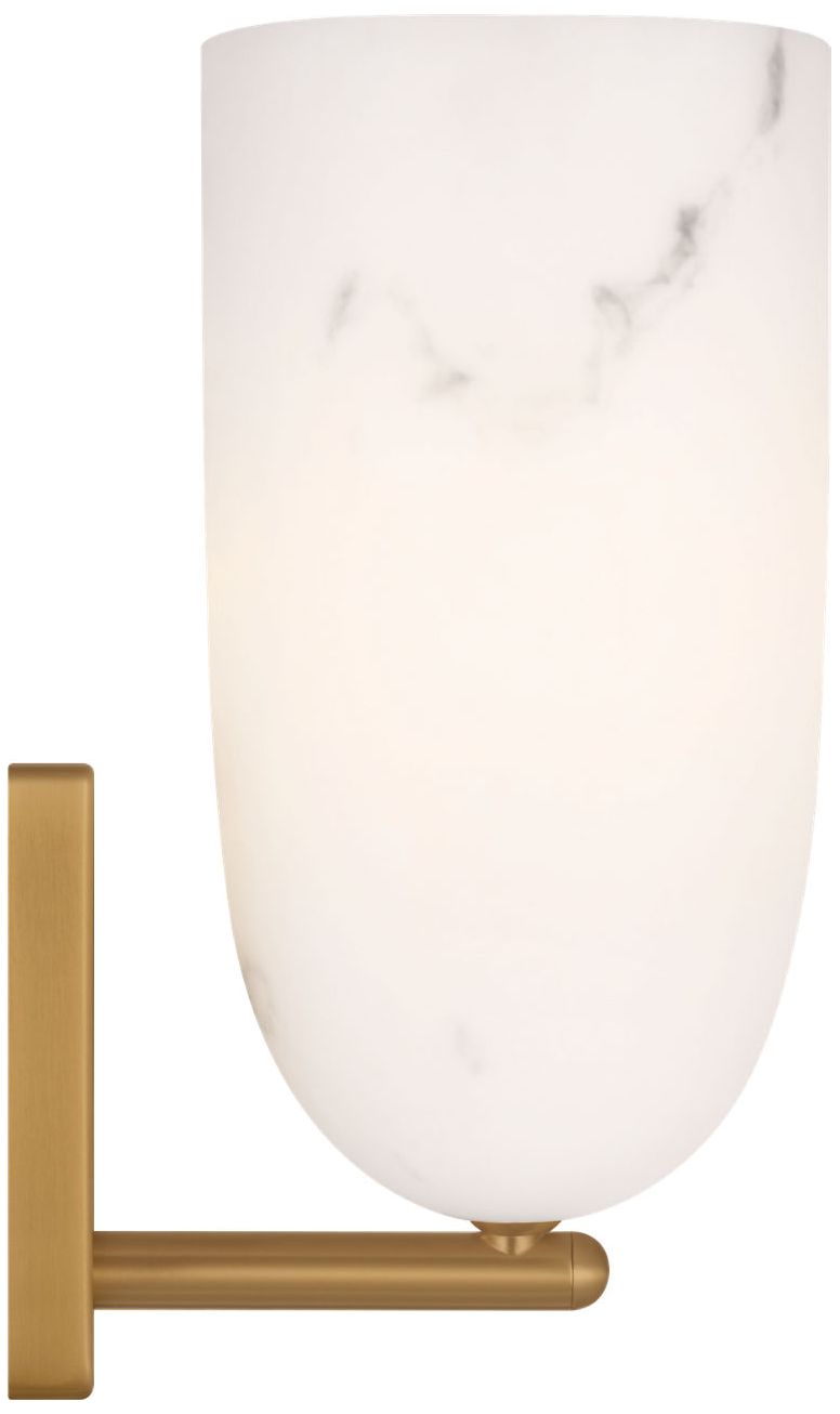 Image 4 Visual Comfort Studio Savina 12 Sconce Burnished Brass B11 more views