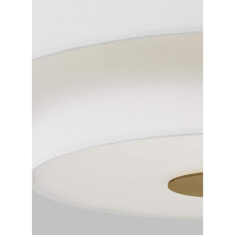 Image 3 Visual Comfort Studio Sawyer Burnished Brass Ceiling Light 3 Medium A19 60w more views