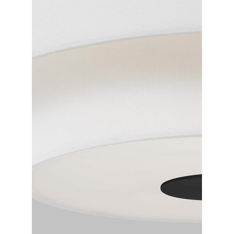 Image 2 Visual Comfort Studio Sawyer Midnight Black Ceiling Light 3 Medium A19 60w more views