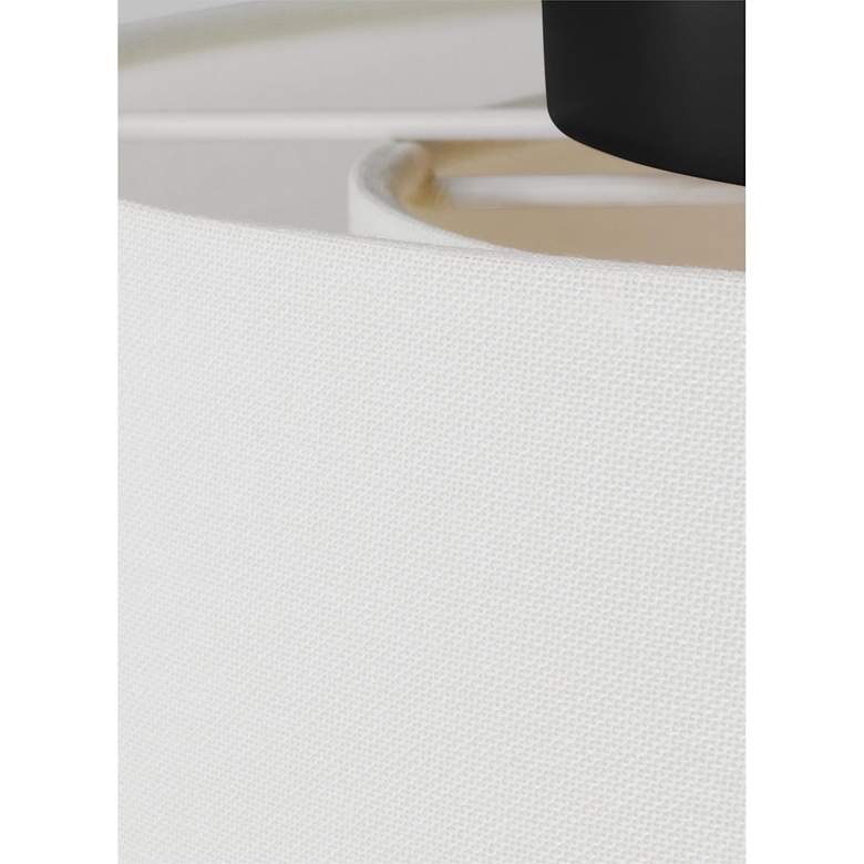 Image 3 Visual Comfort Studio Sawyer Midnight Black Ceiling Light 3 Medium A19 60w more views