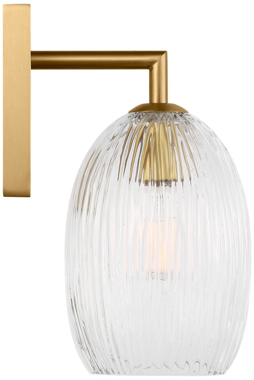 Image 5 Visual Comfort Studio Serafina 10 Sconce Burnished Brass B11 more views