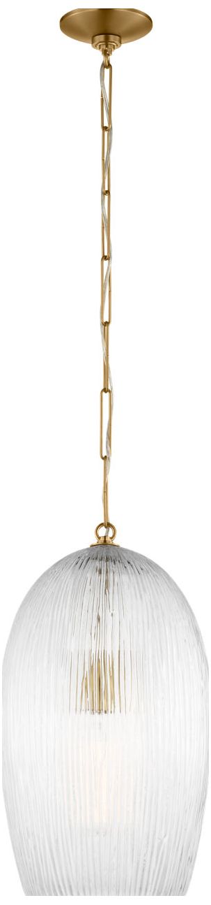 Visual Comfort Studio Serafina 11 Pendant Burnished Brass ST19