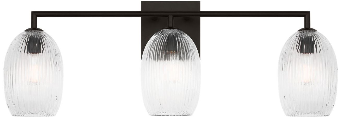 Image 4 Visual Comfort Studio Serafina 27 Bath Aged Iron B11 more views