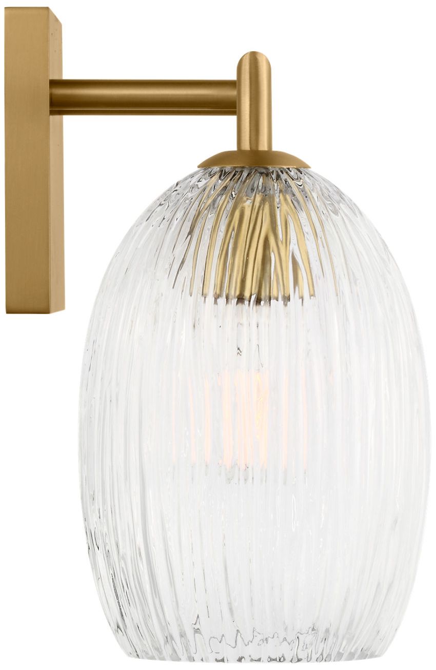 Image 5 Visual Comfort Studio Serafina 27 Bath Burnished Brass B11 more views