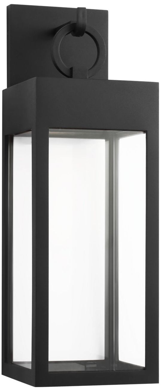 Image 2 Visual Comfort Studio Sesha 20 Wall Lantern Black more views