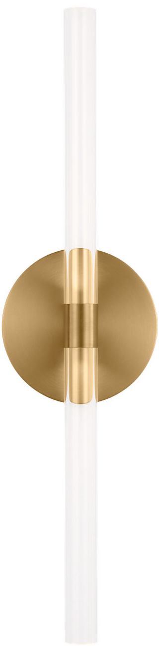 Image 4 Visual Comfort Studio Silas 18 Sconce Burnished Brass LED more views