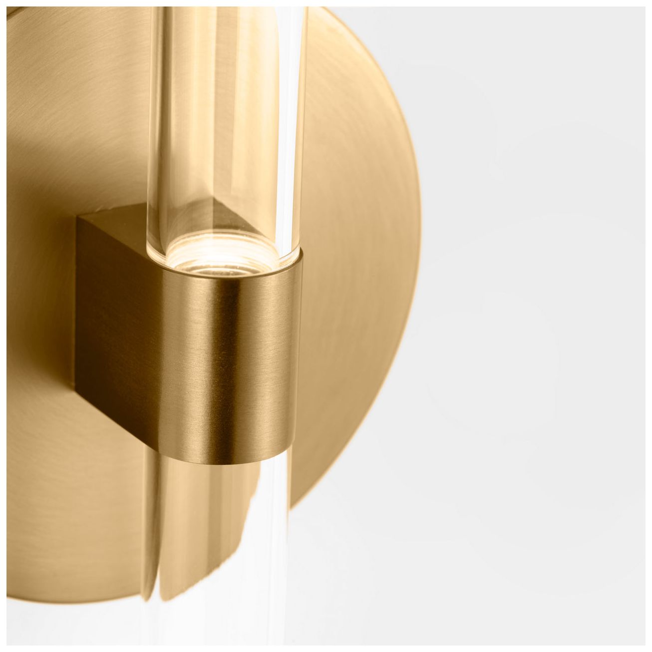 Image 2 Visual Comfort Studio Silas 24 Sconce Burnished Brass LED more views