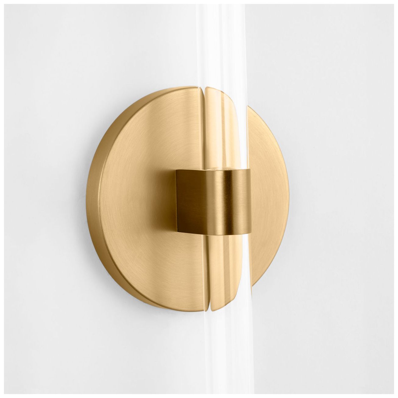 Image 3 Visual Comfort Studio Silas 24 Sconce Burnished Brass LED more views