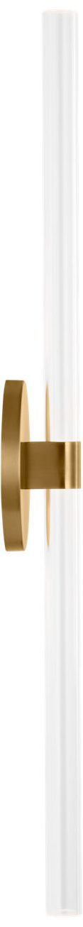 Image 5 Visual Comfort Studio Silas 24 Sconce Burnished Brass LED more views