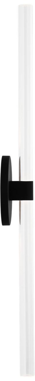 Image 5 Visual Comfort Studio Silas 24 Sconce Midnight Black LED more views