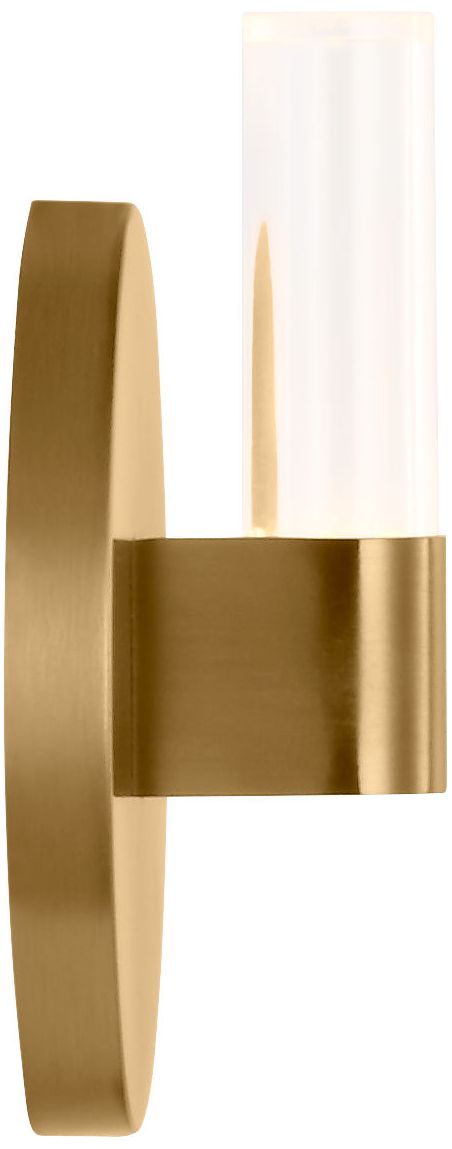 Image 5 Visual Comfort Studio Silas 5 Sconce Burnished Brass LED more views