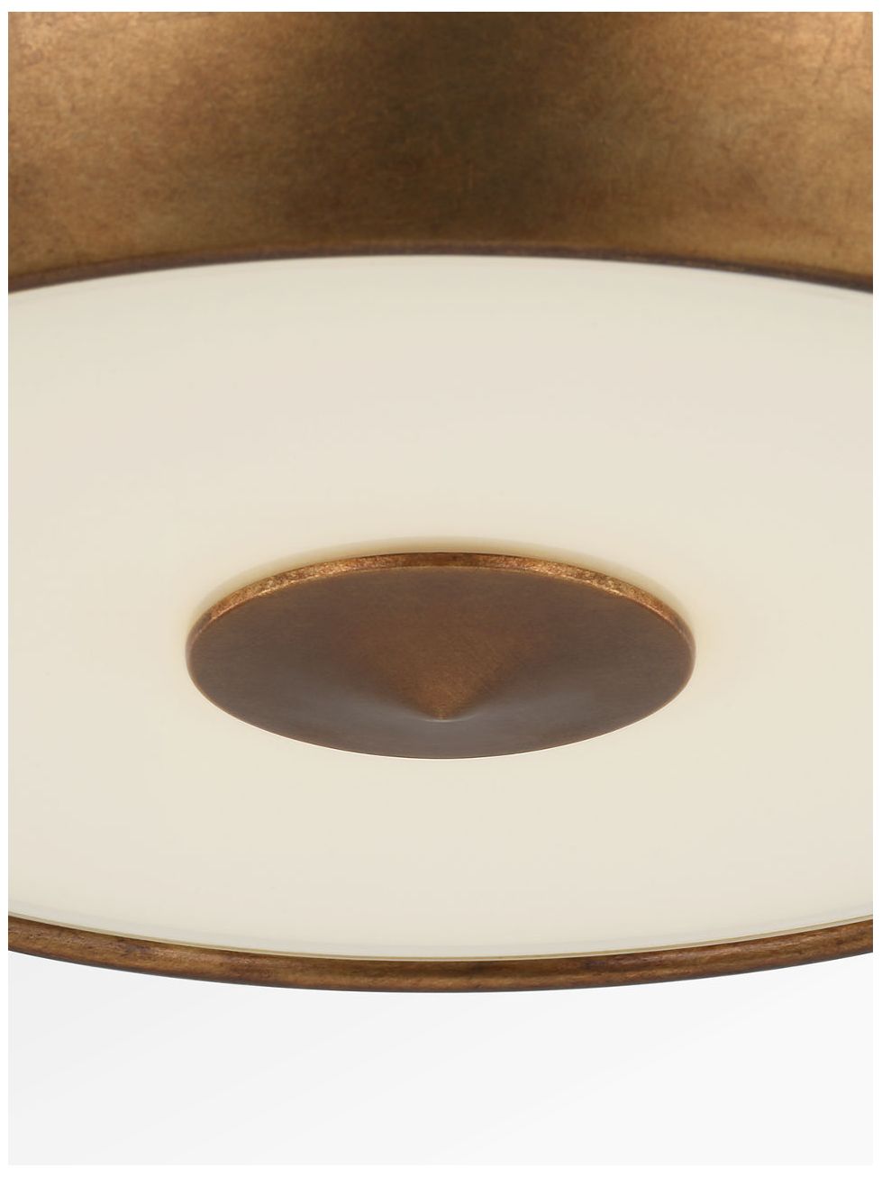 Image 2 Visual Comfort Studio Solene 18 Flush Mount Vintage Gild A19 more views