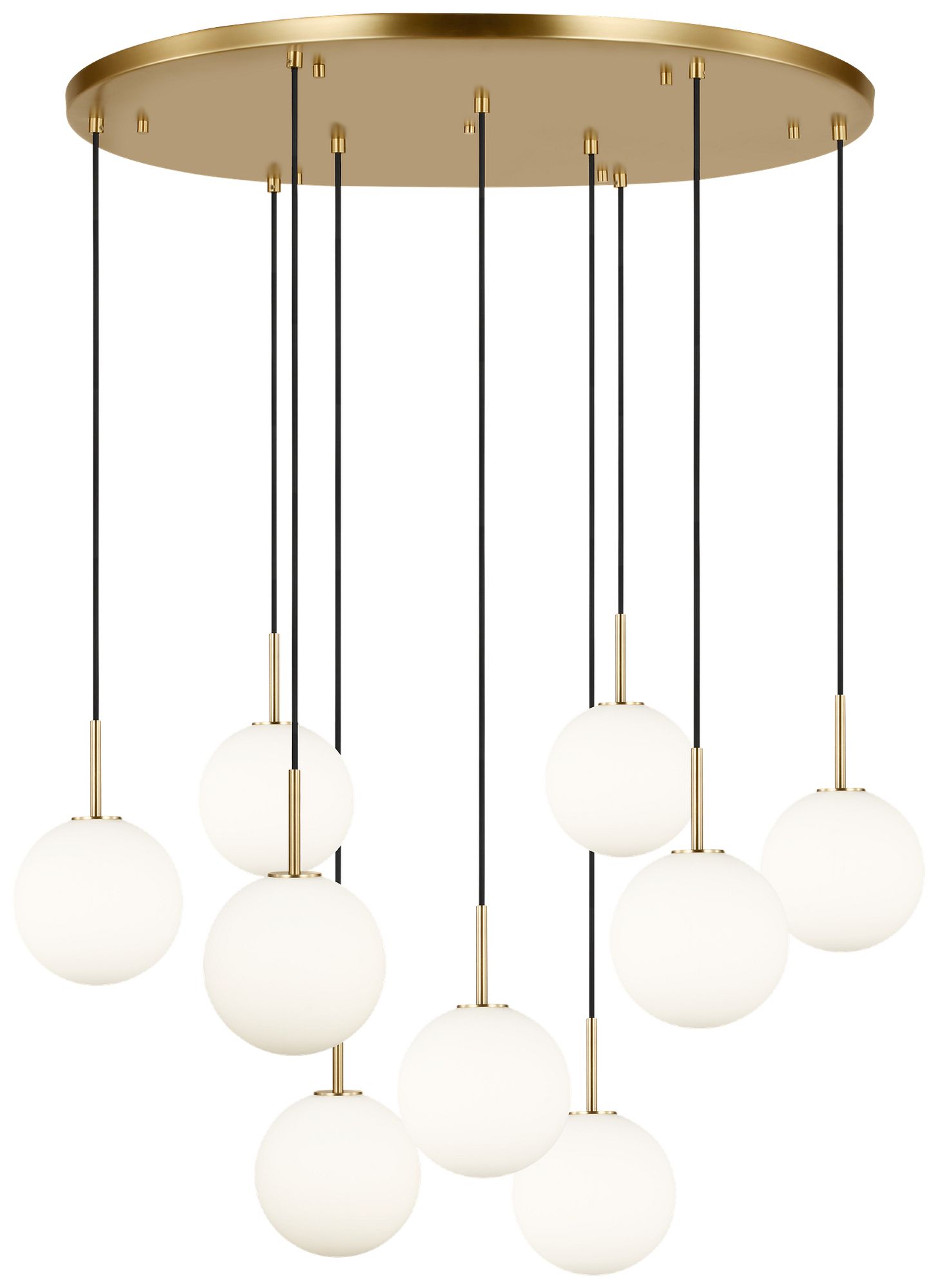 Image 4 Visual Comfort Studio  Sorelle 36" Chandelier  B11    Estate Brass more views