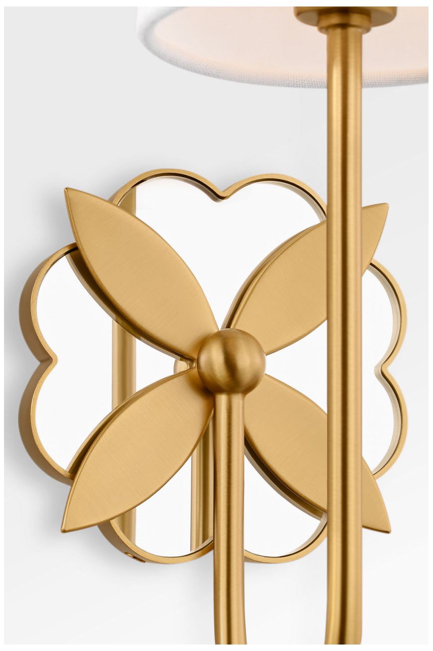 Image 2 Visual Comfort Studio Spencer 14 Sconce Burnished Brass B11 more views