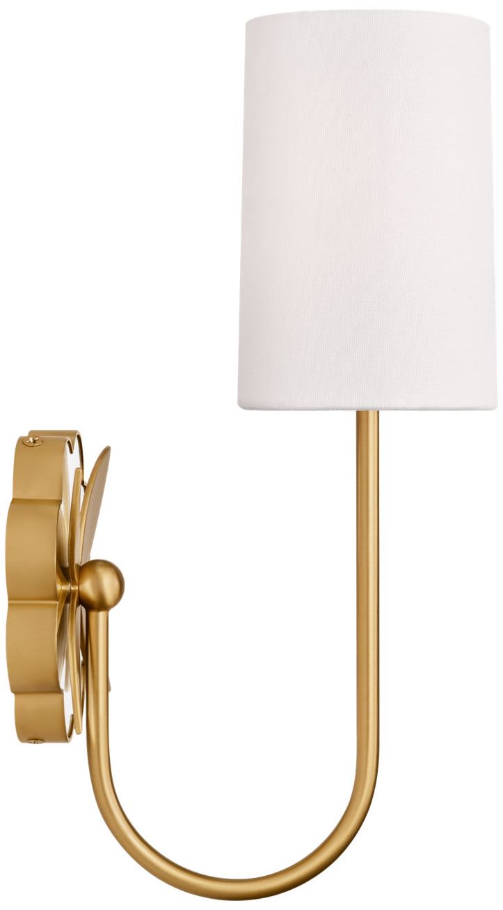 Visual Comfort Studio Spencer 14 Sconce Burnished Brass B11