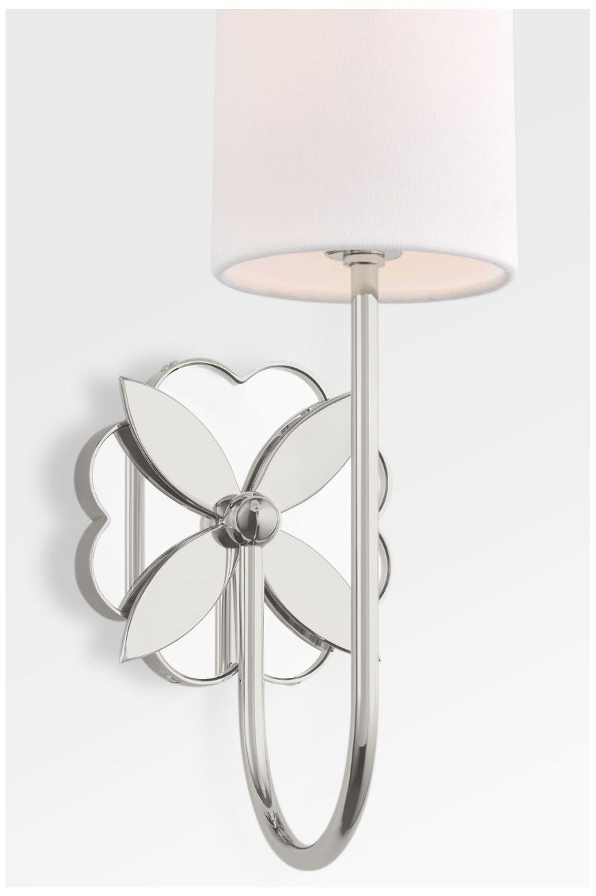 Image 3 Visual Comfort Studio Spencer 14 Sconce Polished Nickel B11 more views