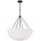 Visual Comfort Studio Stassi Small Chandelier Torpedo 24" Aged Iron