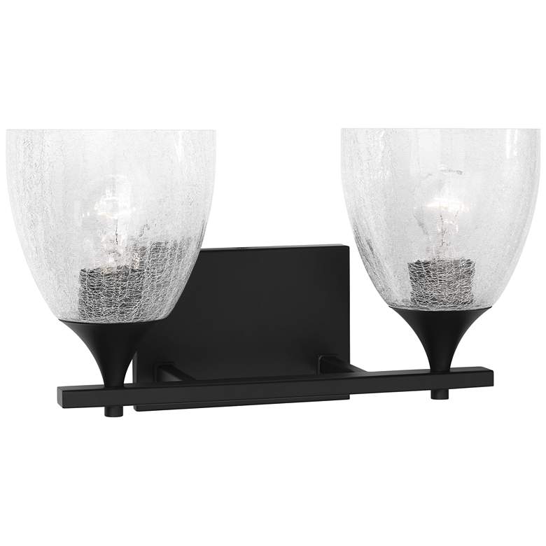 Image 1 Visual Comfort Studio Toffino 2 - Light Vanity A19 16" Black