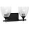 Visual Comfort Studio Toffino 2 - Light Vanity A19 16" Black