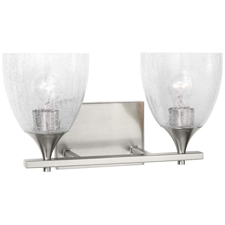 Image 1 Visual Comfort Studio Toffino 2 - Light Vanity A19 16" Brushed Nickel