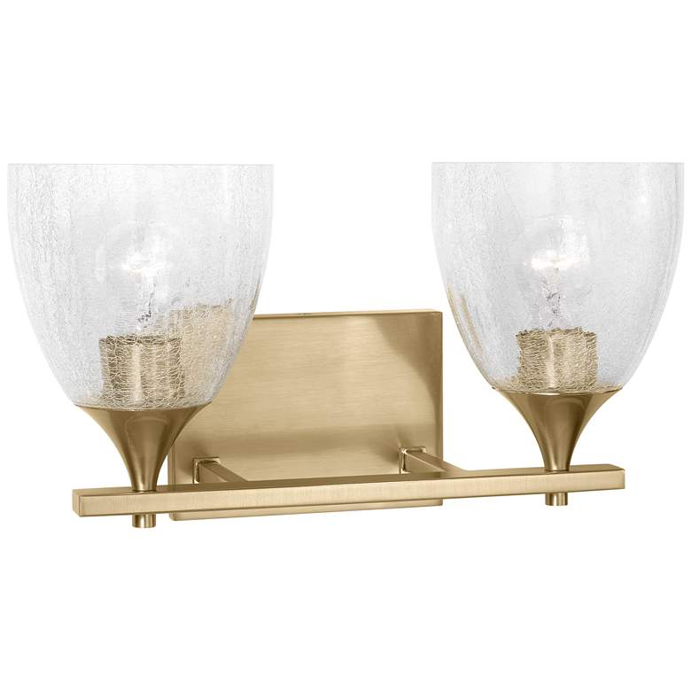 Image 1 Visual Comfort Studio Toffino 2 - Light Vanity A19 16" Satin Brass