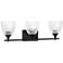 Visual Comfort Studio Toffino 3 - Light Vanity A19 26" Black