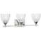 Visual Comfort Studio Toffino 3 - Light Vanity A19 26" Brushed Nickel
