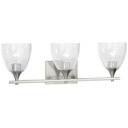 Visual Comfort Studio  Toffino 3 - Light Vanity  A19  26"  Brushed Nickel