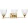 Visual Comfort Studio Toffino 3 - Light Vanity A19 26" Satin Brass