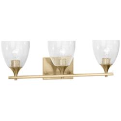 Visual Comfort Studio  Toffino 3 - Light Vanity  A19  26"  Satin Brass