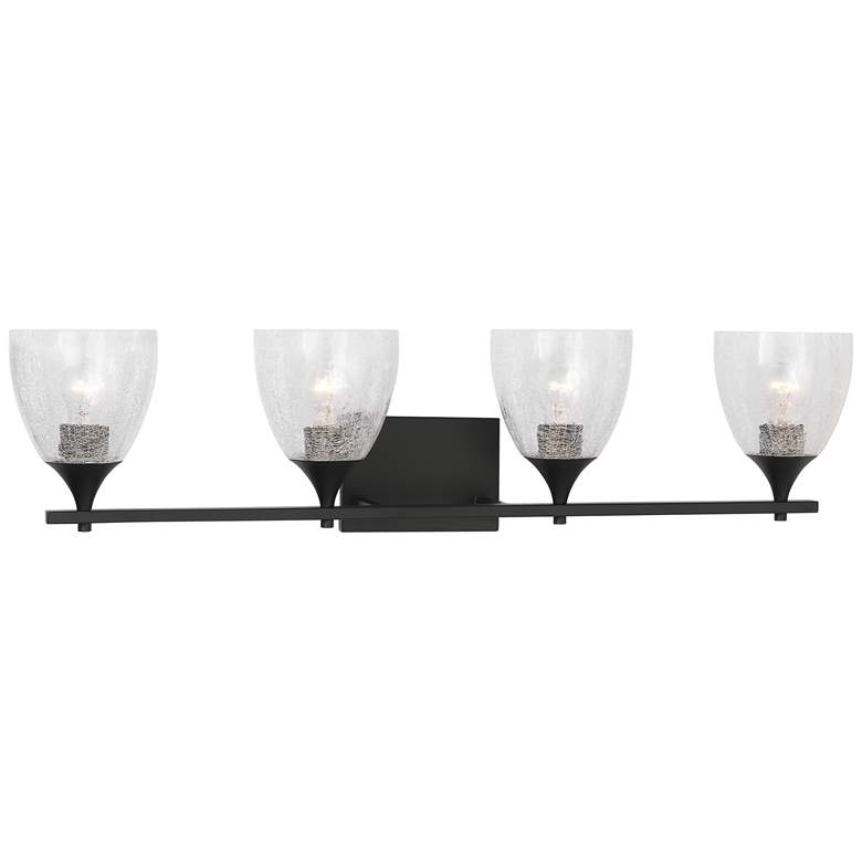 Image 1 Visual Comfort Studio Toffino 4 - Light Vanity A19 36" Black