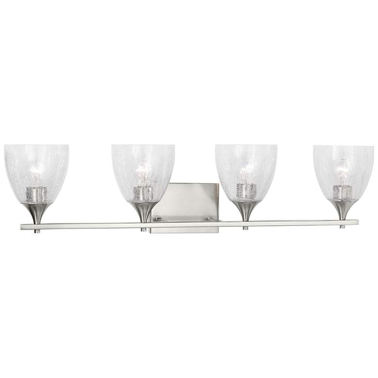 Image 1 Visual Comfort Studio Toffino 4 - Light Vanity A19 36" Brushed Nickel