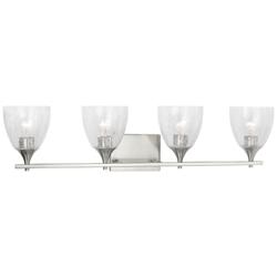 Visual Comfort Studio  Toffino 4 - Light Vanity  A19  36"  Brushed Nickel