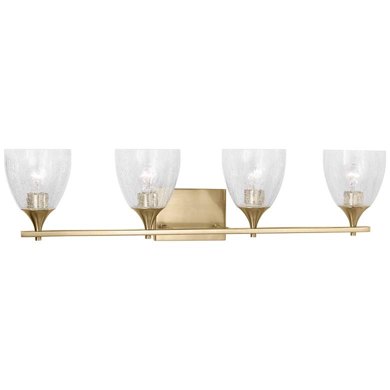 Image 1 Visual Comfort Studio Toffino 4 - Light Vanity A19 36" Satin Brass