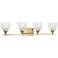 Visual Comfort Studio Toffino 4 - Light Vanity A19 36" Satin Brass