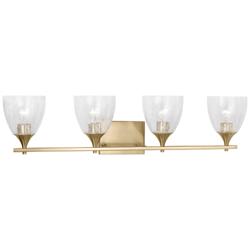 Visual Comfort Studio  Toffino 4 - Light Vanity  A19  36"  Satin Brass