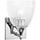 Visual Comfort Studio Toffino Small Sconce A19 6" Chrome