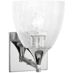Visual Comfort Studio  Toffino Small Sconce  A19  6"  Chrome