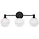 Visual Comfort Studio Torian 3 - Light Vanity B10 24" Aged Iron