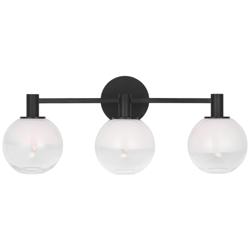 Visual Comfort Studio  Torian 3 - Light Vanity  B10  24"  Aged Iron