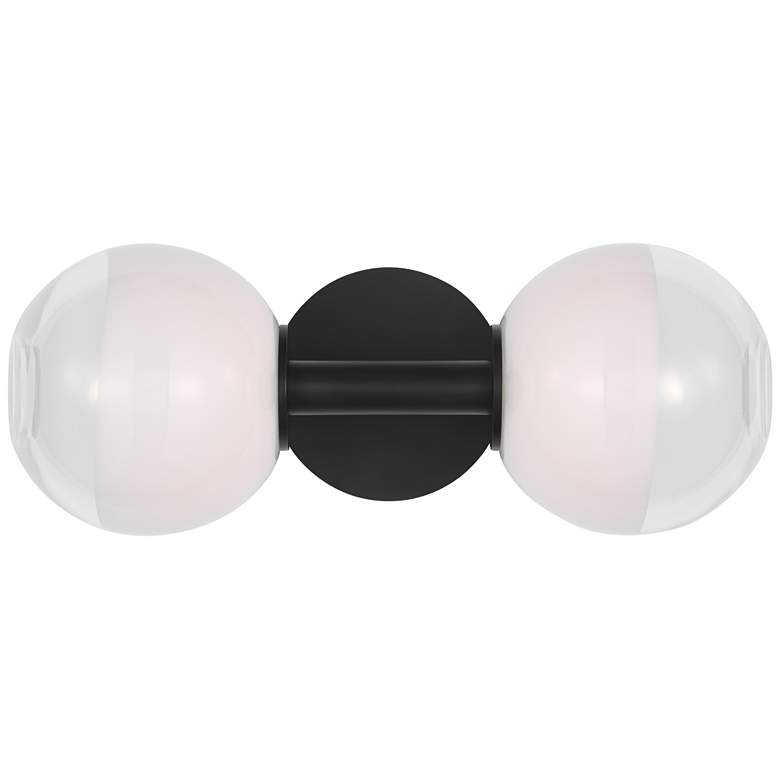Image 1 Visual Comfort Studio Torian Linear Sconce B10 15.37" Aged Iron