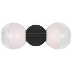 Visual Comfort Studio  Torian Linear Sconce  B10  15.37"  Aged Iron