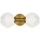 Visual Comfort Studio Torian Linear Sconce B10 15.37" Burnished Brass