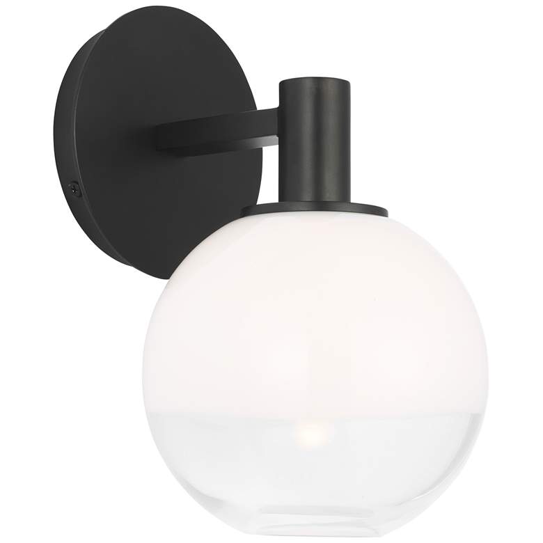 Image 1 Visual Comfort Studio Torian Small Sconce Torpedo 6" Aged Iron
