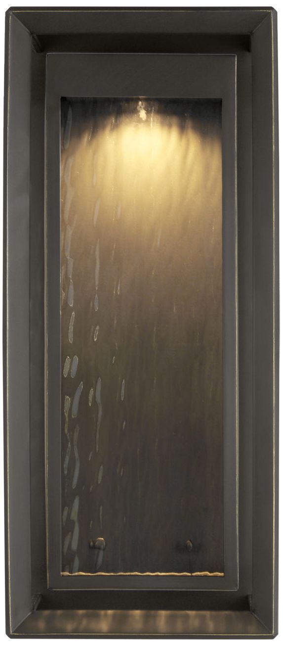 Image 2 Visual Comfort Studio Urbandale Grande Wall Lantern Bronze LED more views