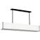 Visual Comfort Studio Velero Large Linear Chandelier Array 56" Aged Iron