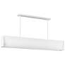Visual Comfort Studio  Velero Large Linear Chandelier  Array  56"  Linen
